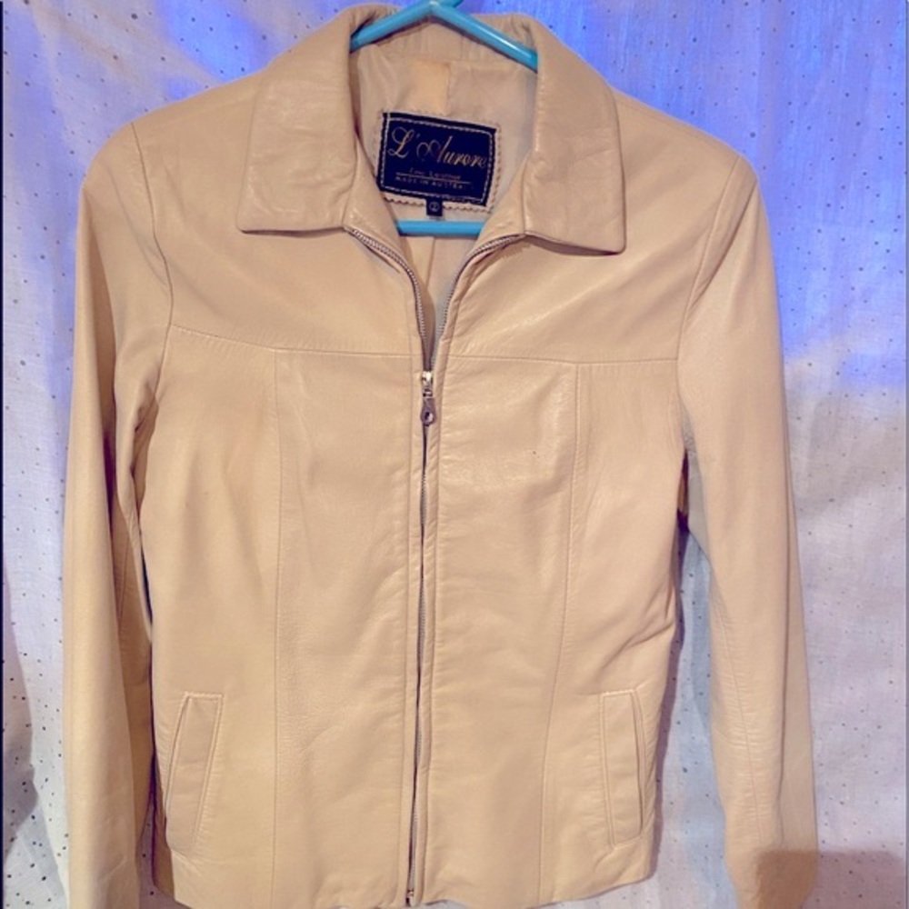 L’Aurore fitted Australian made Leather Jacket - Picture 2 of 4
